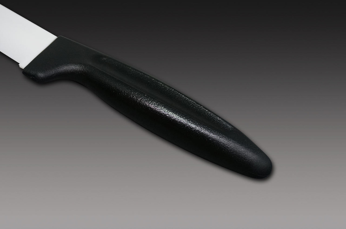 FOREVER E-Cera High Density Ceramic Black-Handle Japanese Chefs Gyuto Knife 140mm