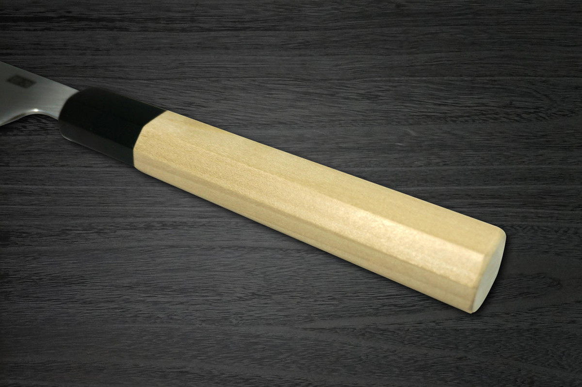 Yoshihiro Gingami No.3 G3HC Japanese Chefs YanagibaSashimi 270mm with Saya Sheath and Magnolia Wood Handle