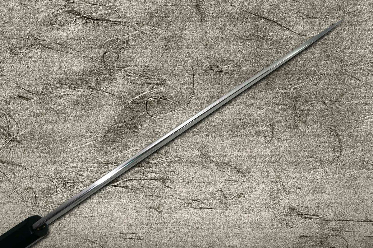 Yoshihiro Gingami No.3 G3HC-E Japanese Chefs YanagibaSashimi 330mm with Saya Sheath and Ebony Handle