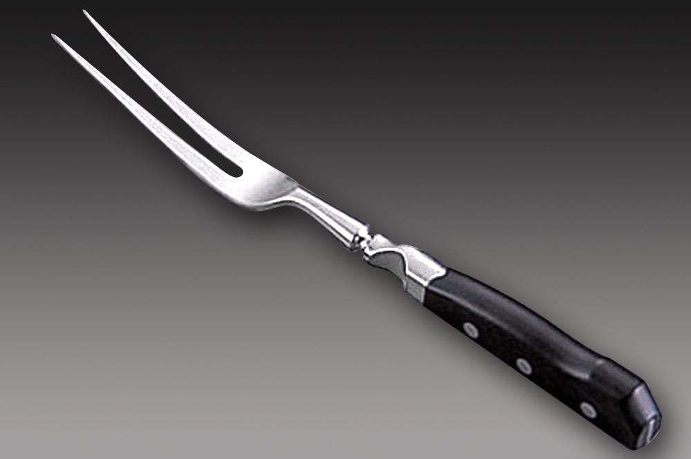 GLESTAIN TK Stainless Japanese Chef's Carving Fork 170mm (1