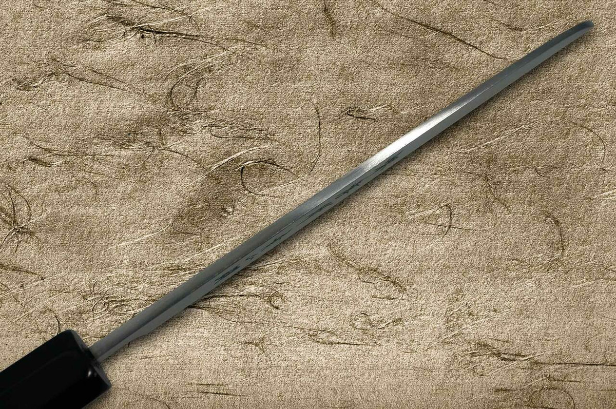 Sakai Takayuki Aoniko Blue 2 Steel Ebony Handle Japanese Chefs Kamagata-UsubaVegetable 180mm