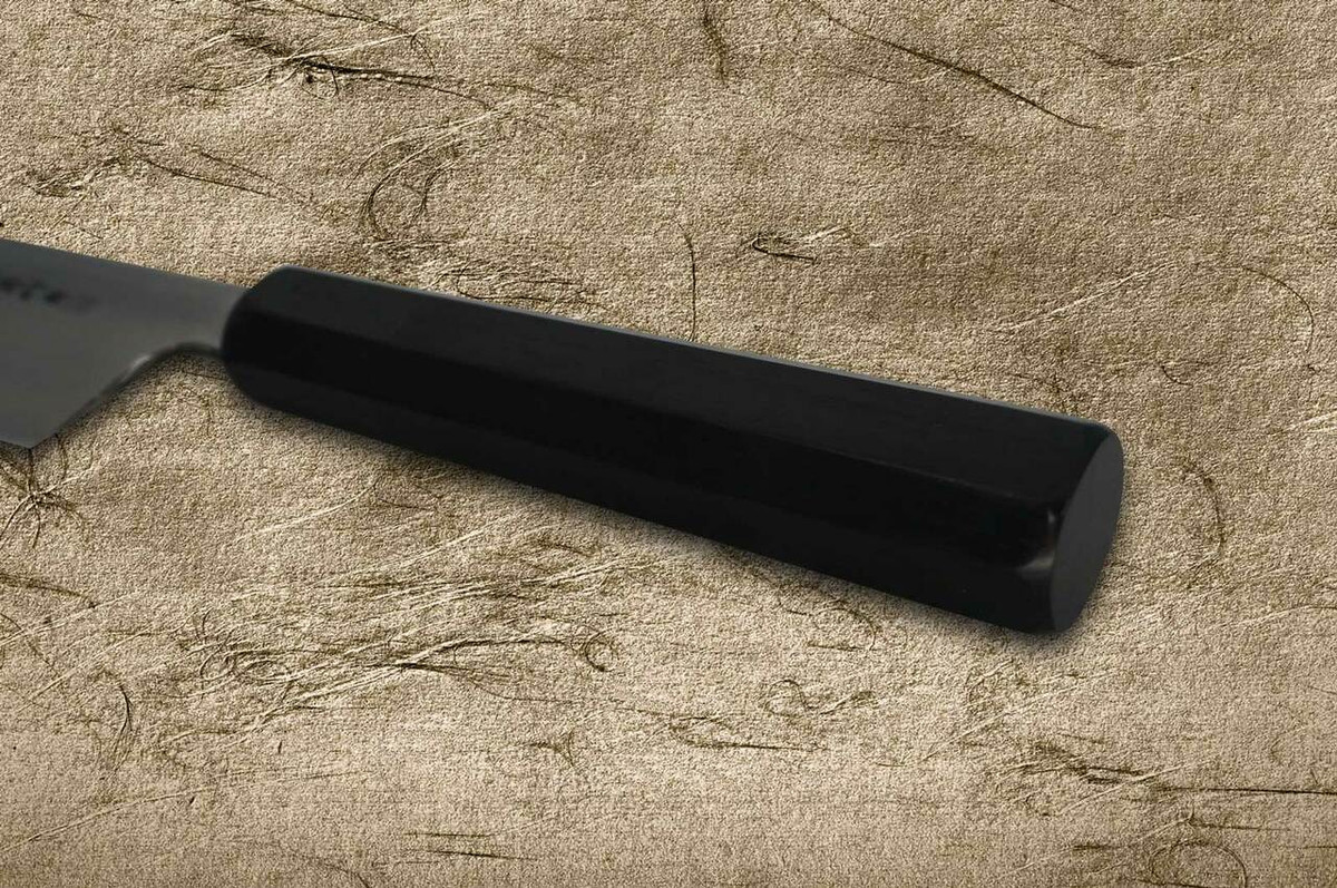 Sakai Takayuki Aoniko Blue 2 Steel Ebony Handle Japanese Chefs UsubaVegetable 195mm
