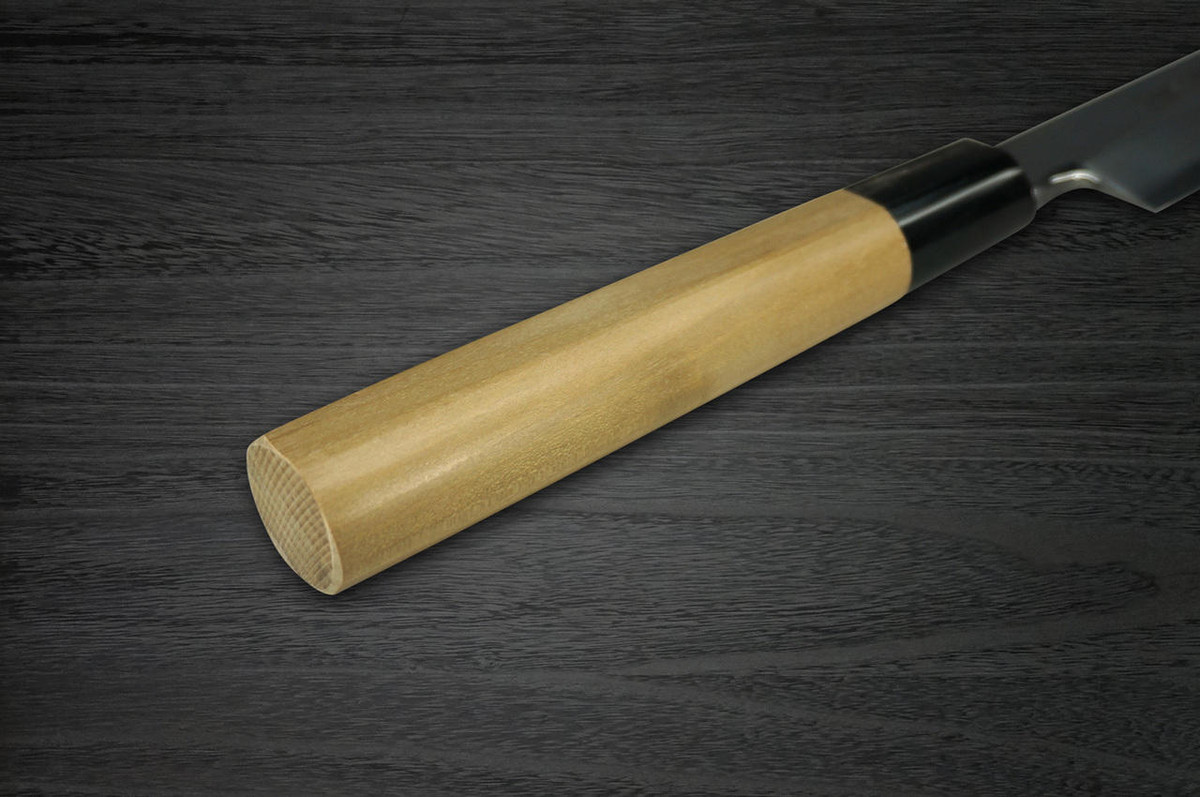 Sakai Takayuki Aoniko Blue 2 Steel Mirror Finish Japanese Chefs YanagibaSashimi 240mm