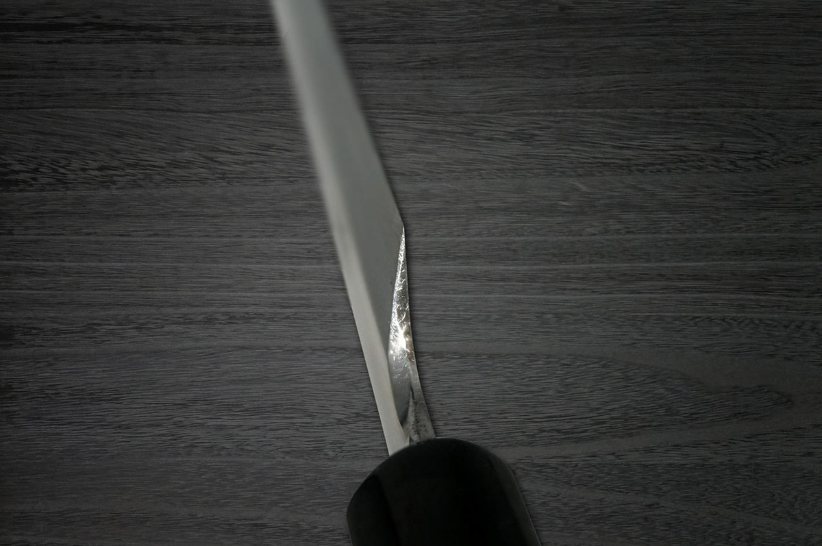 Sakai Takayuki Aoniko Blue 2 Steel Mirror Finish Japanese Chefs FuguhikiSashimi 240mm
