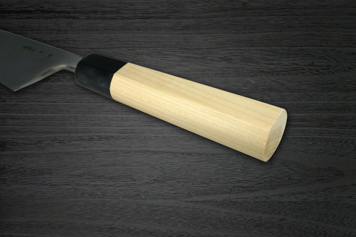 Sakai Takayuki Aoniko Blue 2 Steel Mirror Finish Japanese Chefs Deba Knife 150mm