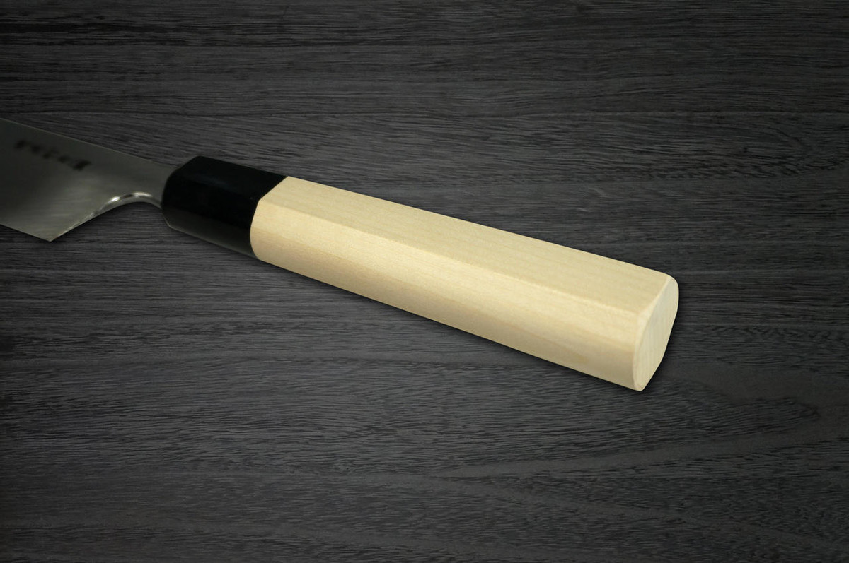 Sakai Takayuki Aoniko Blue 2 Steel Mirror Finish Japanese Chefs UsubaVegetable 210mm