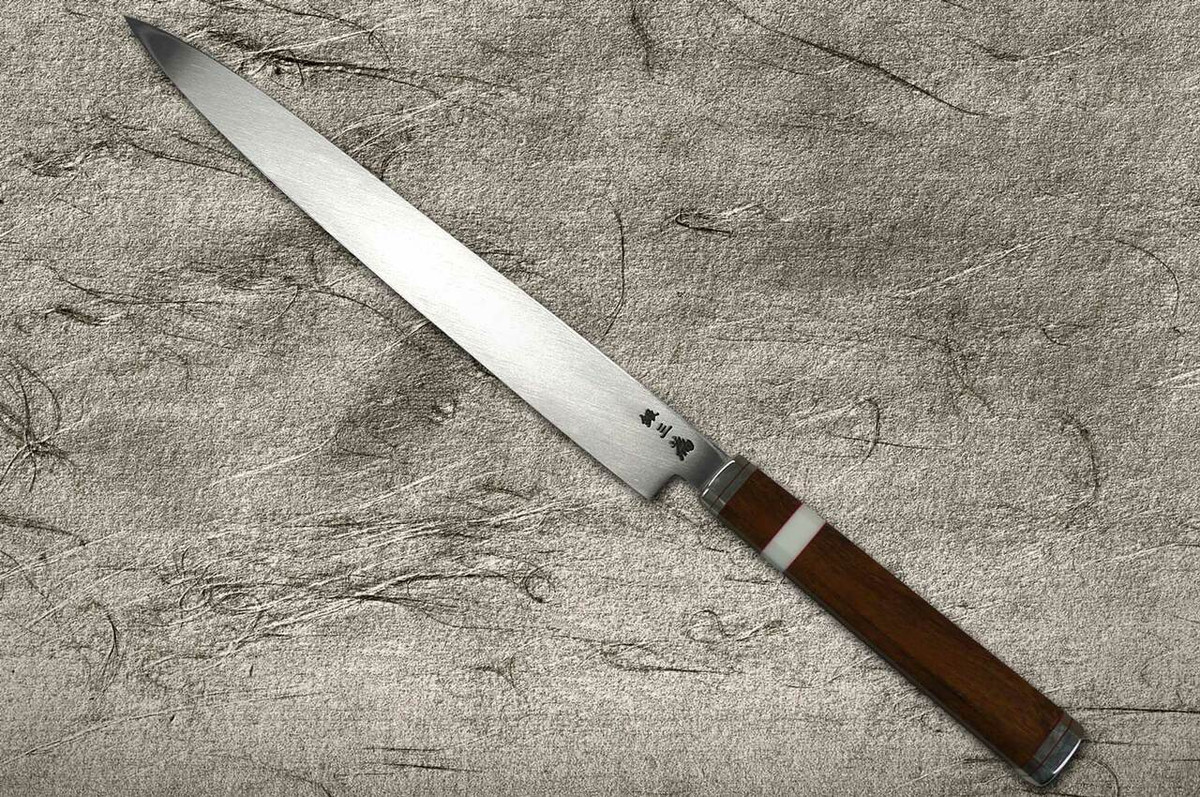 Sakai Takayuki Shiden Ginsan Gingami No.3 Steel Japanese Chefs YanagibaSashimi 300mm