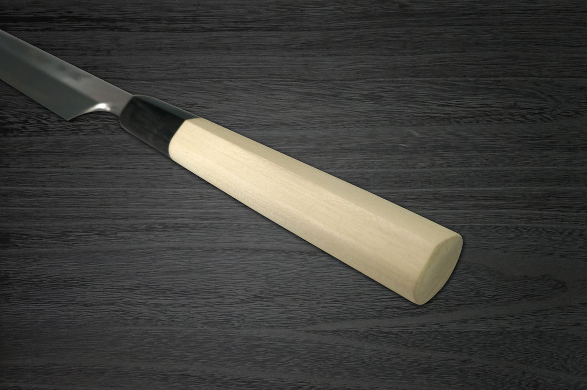 Left Handed Sakai Takayuki Tokujyo Supreme White 2 steel Japanese Chefs FuguhikiSashimi 240mm