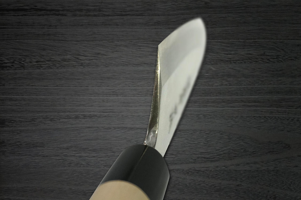 Left Handed Sakai Takayuki Tokujyo Supreme White 2 steel Japanese Chefs Deba Knife 180mm