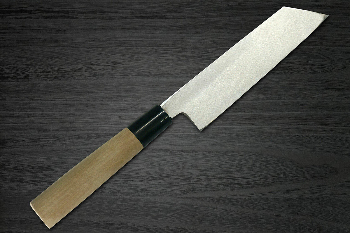 Left Handed Sakai Takayuki Tokujyo Supreme White 2 steel Japanese Chefs Peeling Knife 180mm
