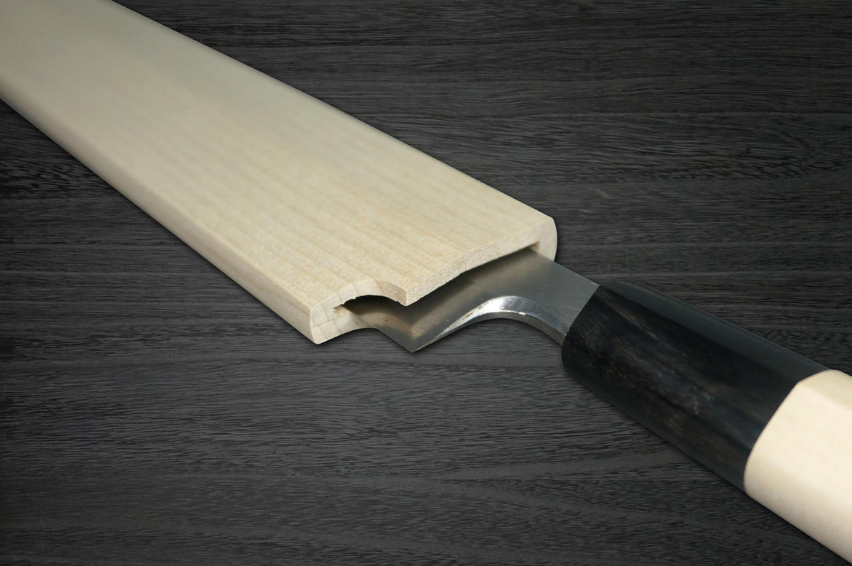 Left Handed Magnolia Saya Sheath for 300mm FuguhikiSashimi