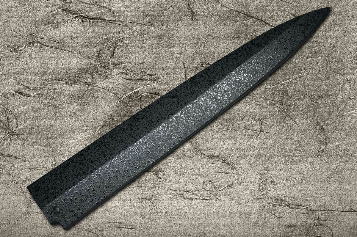 Kuroishime Saya Sheath for YanagibaSashimi 270mm with Ebony Pin