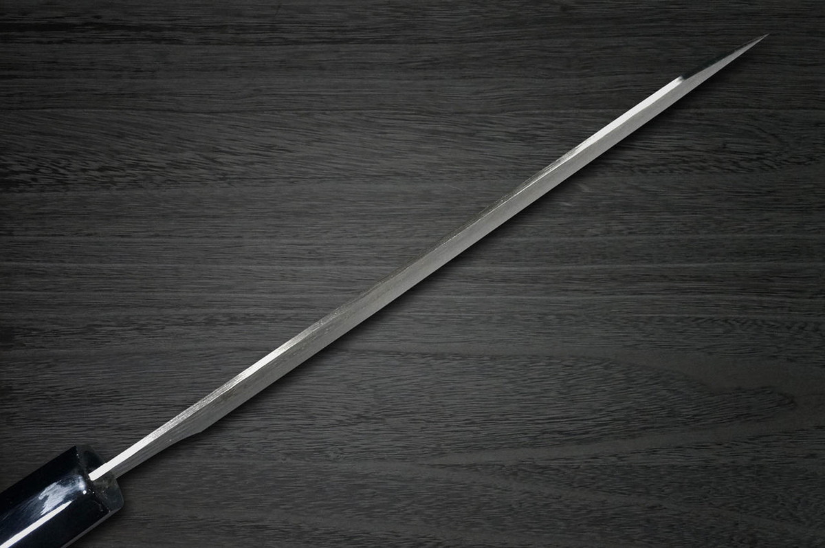 Sakai Takayuki 33-Layer VG10 Damascus Indigo Japan-Blue Chefs Kengata-Gyuto Knife 190mm