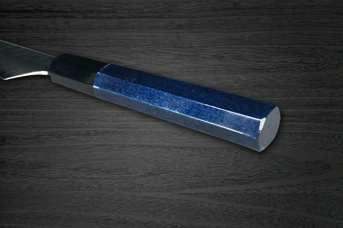 Sakai Takayuki 33-Layer VG10 Damascus Indigo Japan-Blue Chefs Steak Petty Knife 120mm