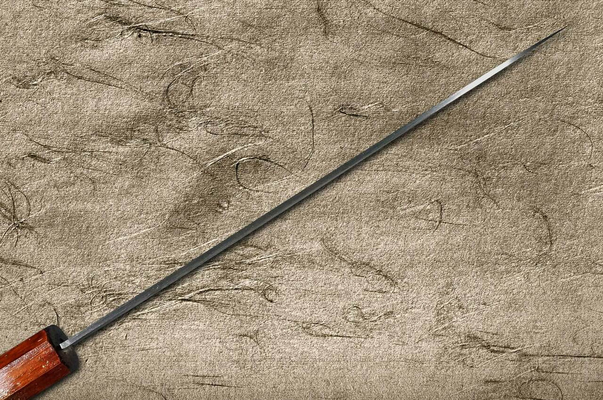 Sakai Takayuki 33-Layer VG10 Damascus Urushi Chefs Gyuto Knife 210mm with Japanese Lacquered Oak Handle SEIREN