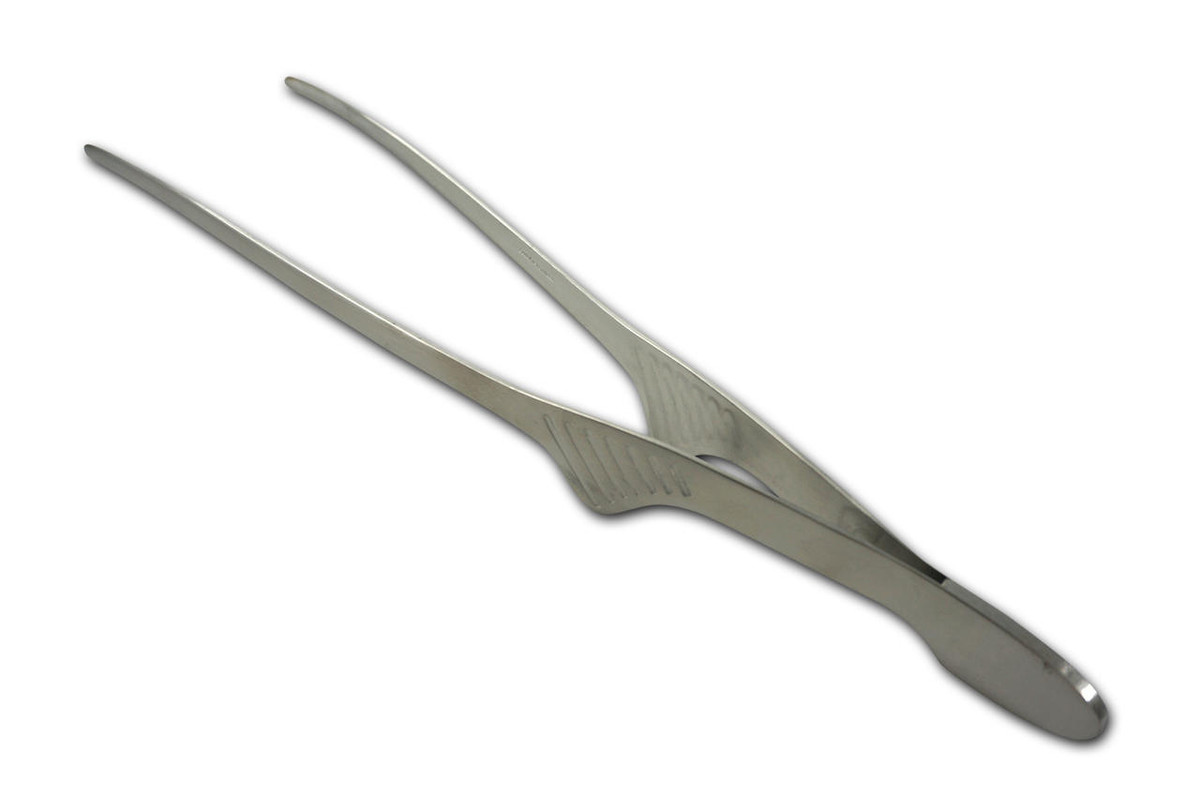 Todai 18-8 Stainless Steel Deluxe Utility Tongs Medium