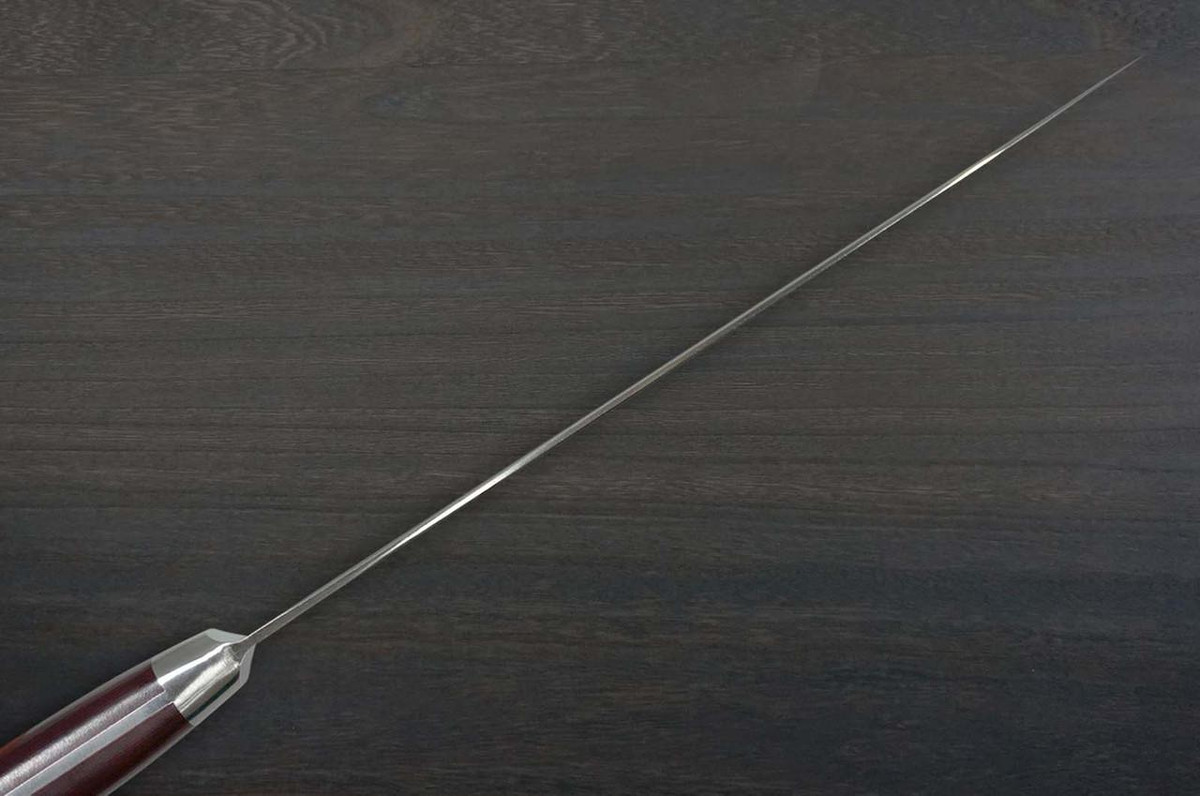Sakai Takayuki Grand Chef (Micarta Handle) Japanese Chef's Gyuto Knife 210mm Wine 
