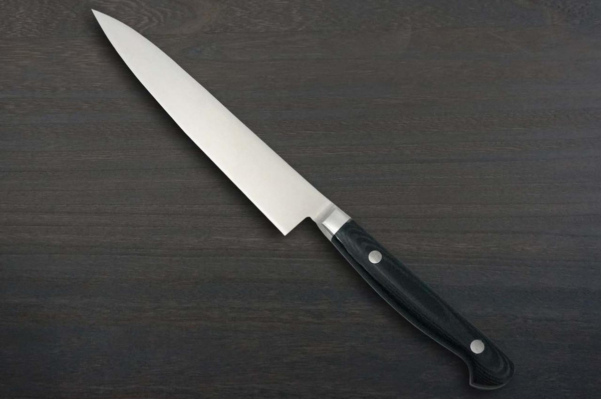 Sakai Takayuki Grand Chef (Micarta Handle) Japanese Chef's Petty Knife(Utility) 150mm Black 