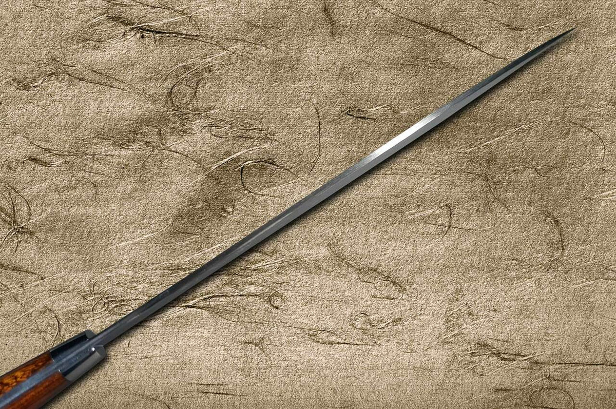 Takeshi Saji VG10 Mirror Hammered Damascus IRN Japanese Chefs Gyuto Knife 210mm with Desert Ironwood Handle