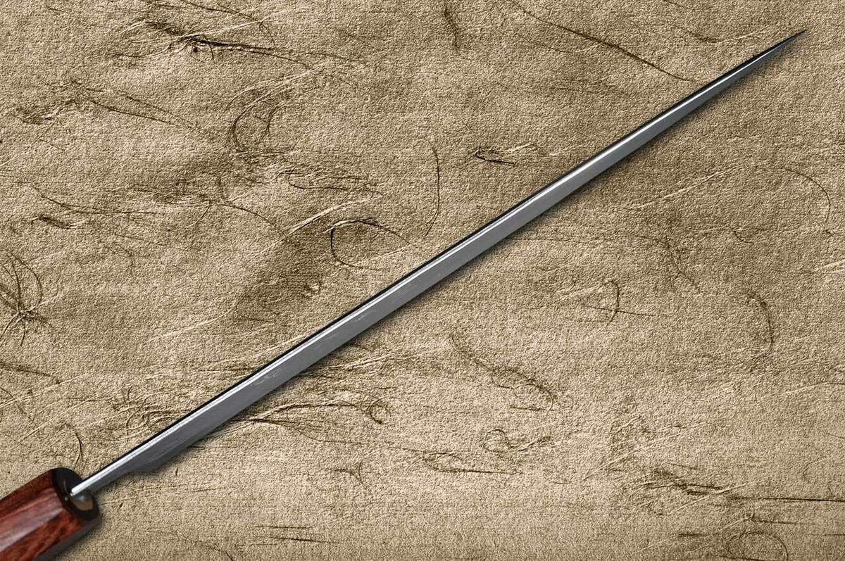 Yu Kurosaki R2SG2 Hammered SENKO WA RS8H Japanese Chefs SlicerSujihiki 270mm with Brown-Ring Octagonal Handle