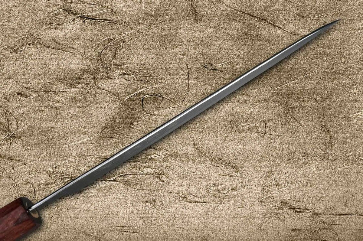 Yu Kurosaki R2SG2 Hammered SENKO WA RS8H Japanese Chefs Gyuto Knife 210mm with Brown-Ring Octagonal Handle