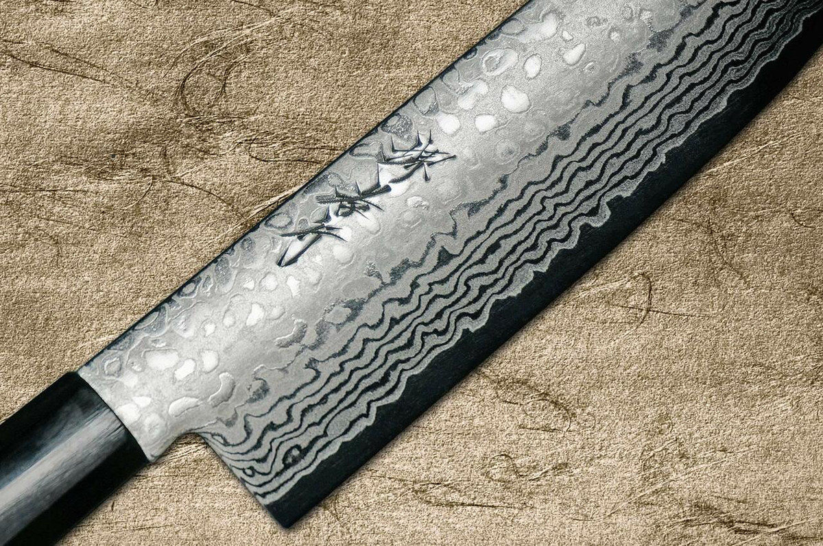Sakai Takayuki GINGA ZA-18 69-Layer Damascus Japanese Chefs NakiriVegetable 165mm