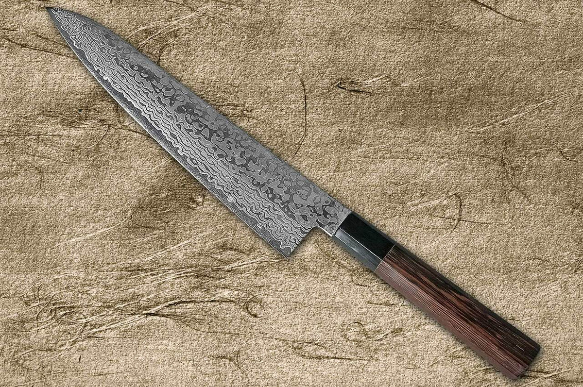Sakai Takayuki GINGA ZA-18 69-Layer Damascus Japanese Chefs Gyuto Knife 240mm