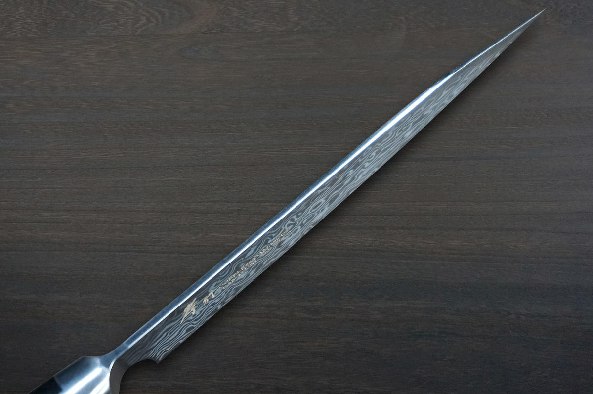 Sakai Takayuki VG10-VG2 Coreless Damascus Japanese Chefs Kengata-Petty KnifeUtility 120mm