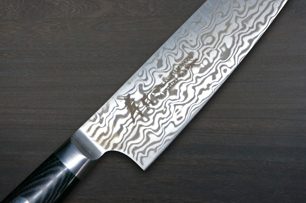 Sakai Takayuki VG10-VG2 Coreless Damascus Japanese Chefs Kengata-Petty KnifeUtility 120mm