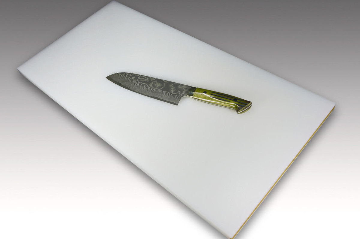 Sumitomo Super Heat Resistant Cutting Board CL Antibacterial Plastic 30SWL-YELLOW