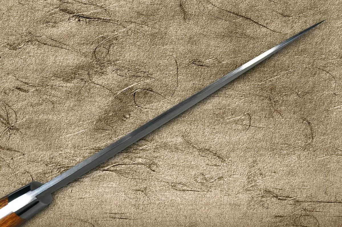 Takeshi Saji R2SG2 Black Damascus IR Japanese Chefs Petty KnifeUtility 150mm with Desert Ironwood Handle