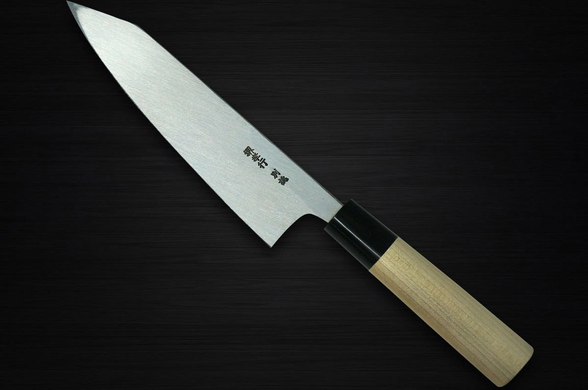Sakai Takayuki Tokujyo Supreme White 2 steel Japanese Chefs Kiritsuke Deba 150mm