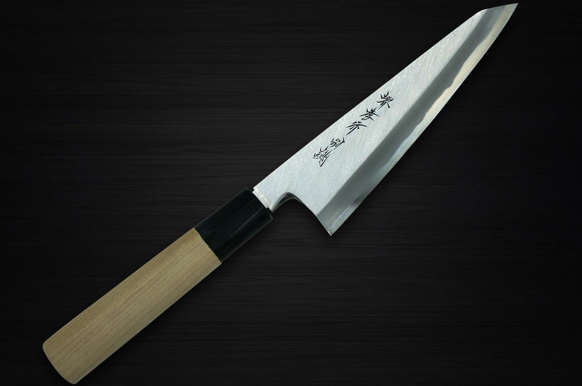 Sakai Takayuki Tokujyo Supreme White 2 steel Japanese Chefs Wa-HonesukiBoning 150mm