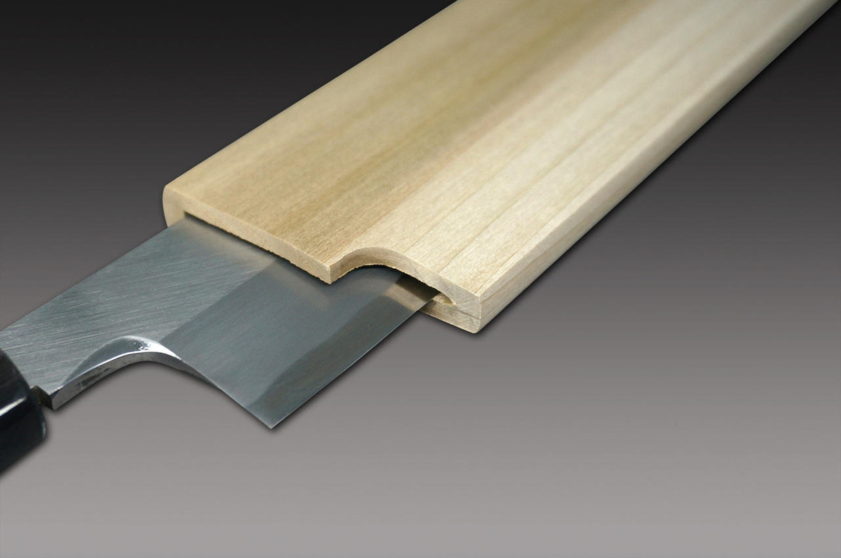 Magnolia Saya Sheath for 195mm Kamagata-UsubaVegetable