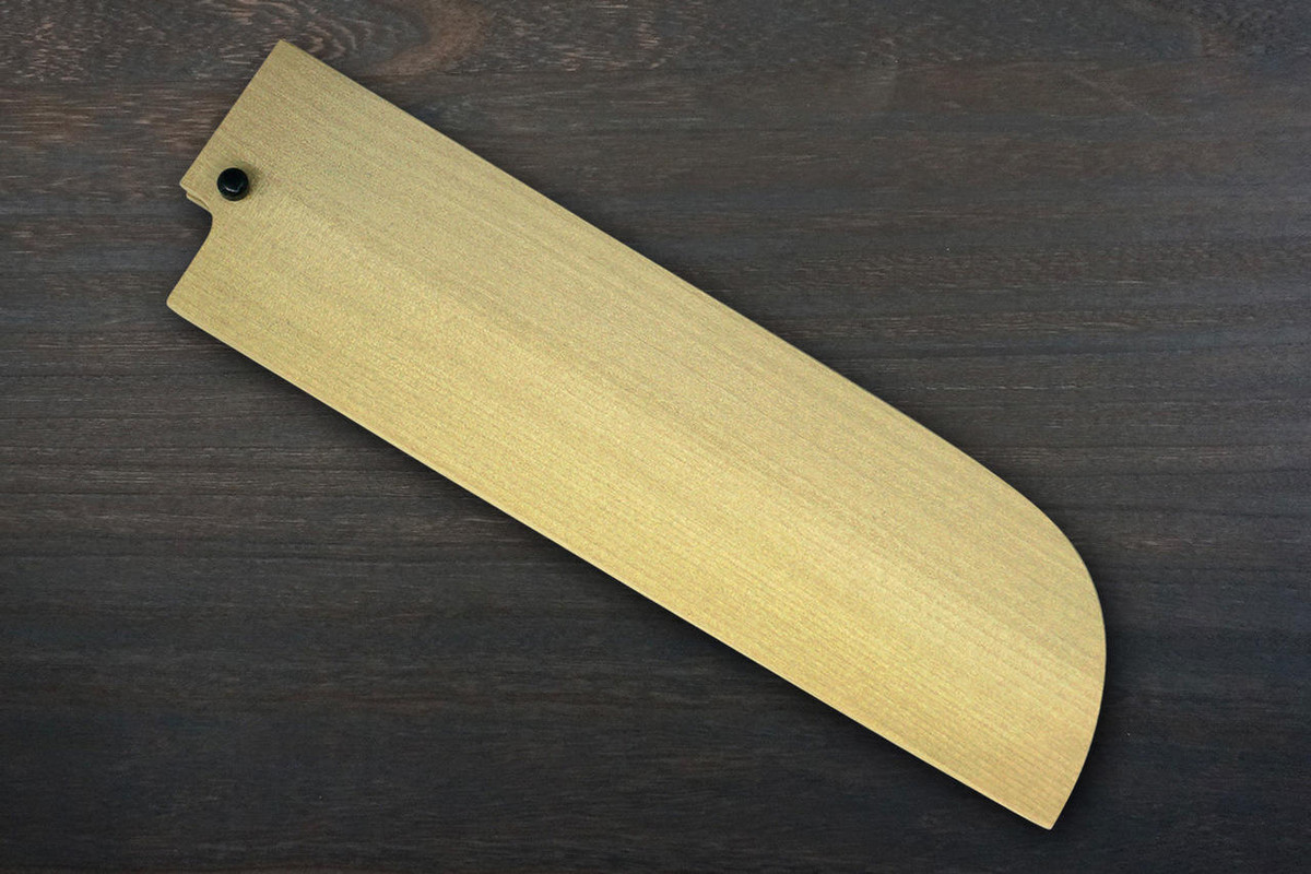 Magnolia Saya Sheath with Ebony Pin for 180mm Kamagata-UsubaVegetable