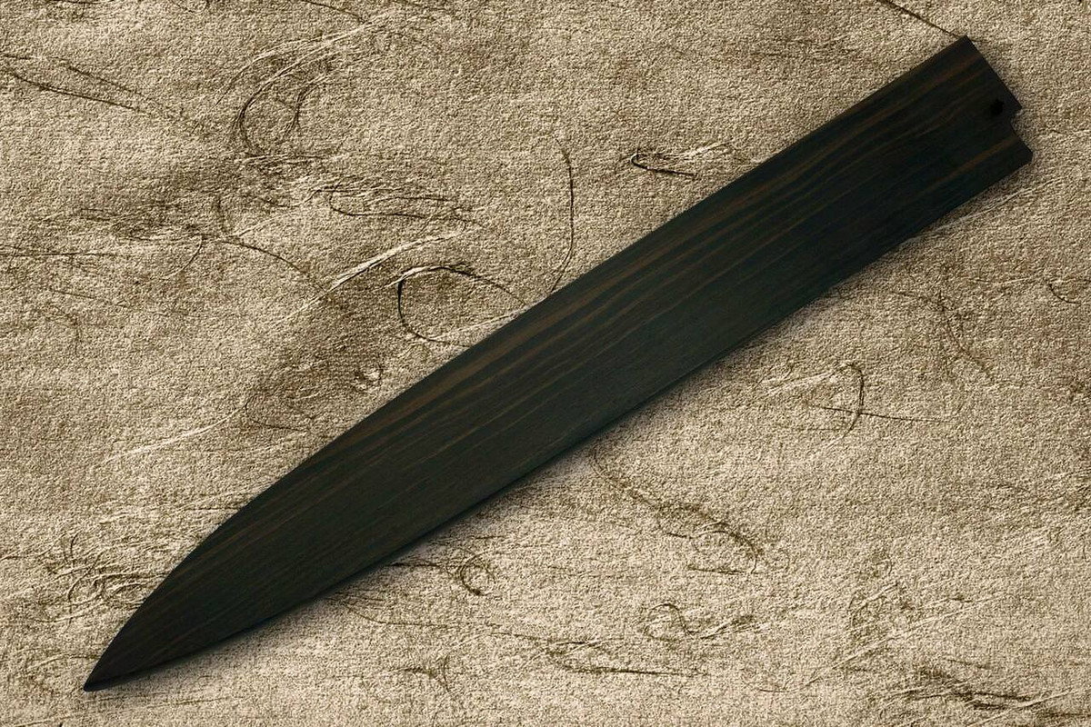 Ebony Saya Sheath for 270mm FuguhikiSashimi