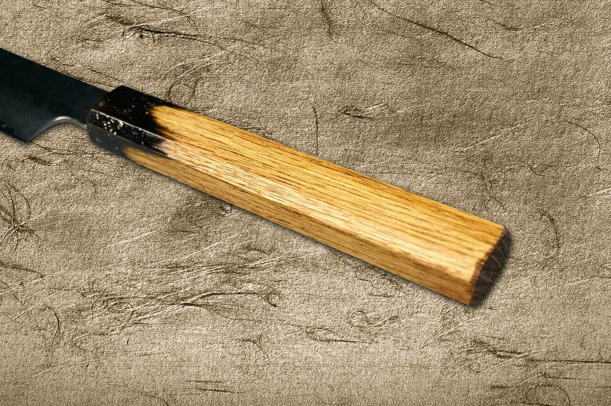 Sakai Takayuki 33-Layer VG10 Damascus Urushi Chefs Petty KnifeUtility 150mm with Japanese Lacquered Oak Handle KOKUSHIN
