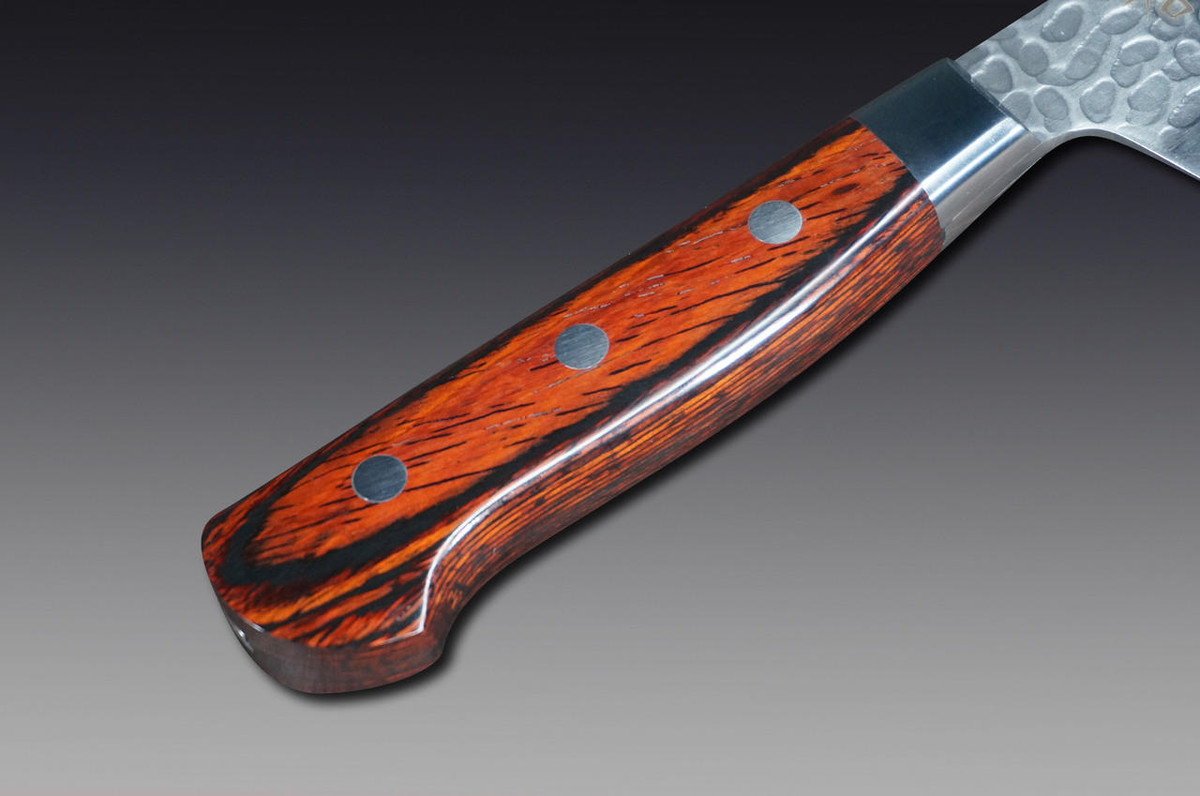 Sakai Takayuki 33-Layer VG10 Damascus Hammered Japanese Chef's