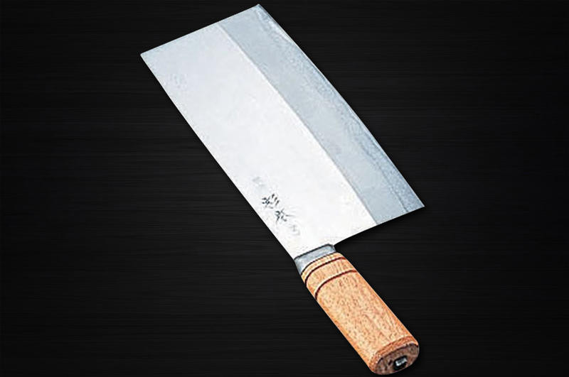Sugimoto White Steel Japanese Chefs Chinese Cooking Knife 220x95mm #3 - 4003