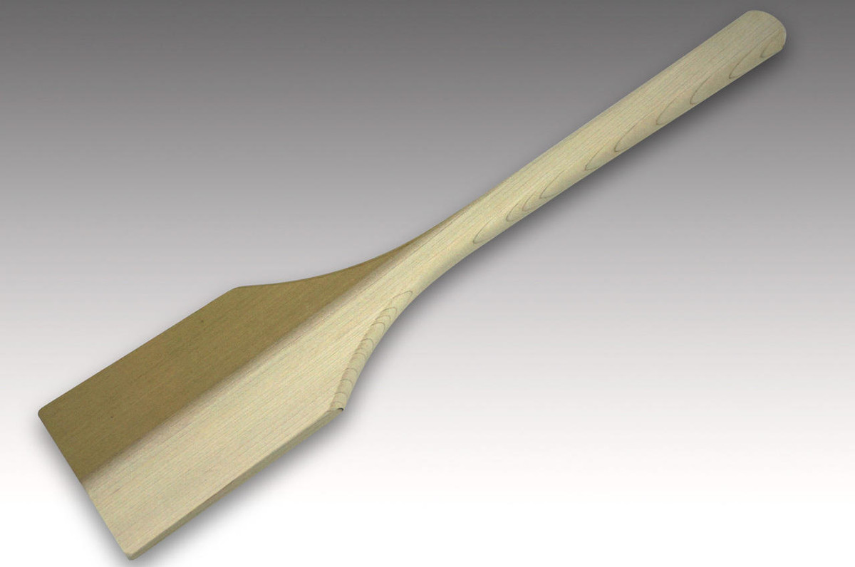 Wooden Spatula Rice Paddle Square Type Shamoji Miyajima 270mm 10.6inch