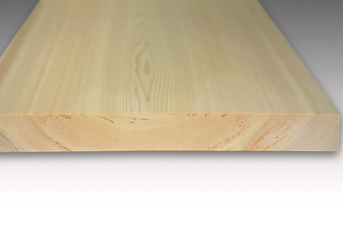 Kiso Hinoki Japanese Natural Wood Cutting Board Antibacterial Professional Grade 750 x 330 x H30mm