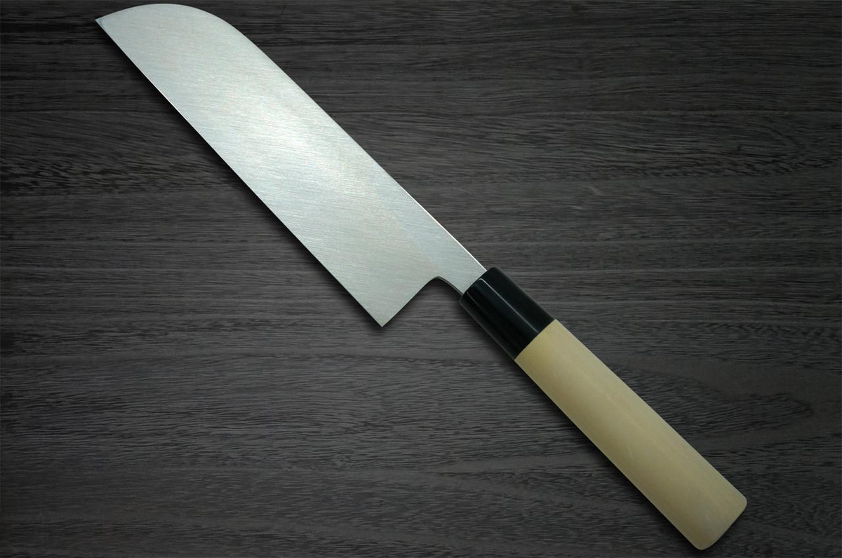 Yoshihiro White No.2 Supreme Jousaku JCHC Japanese Chef's Kamagata-Usuba(Vegetable) 165mm with Magnolia Wood Handle 
