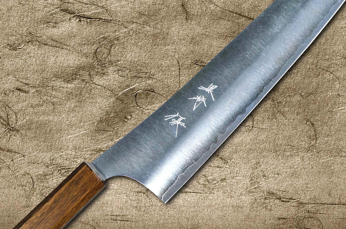 Yu Kurosaki HAP40 GEKKO WA OK8M Japanese Chefs Gyuto Knife 270mm with Urushi Lacquered Oak Handle