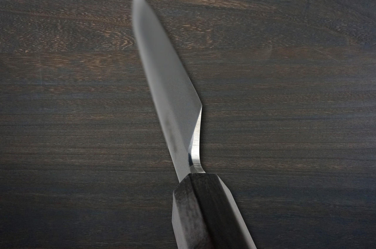 Sakai Takayuki INOX Japanese-style Nanairo Chefs YanagibaSashimi 270mm ABS Resin Handle Wine-Tortoiseshell
