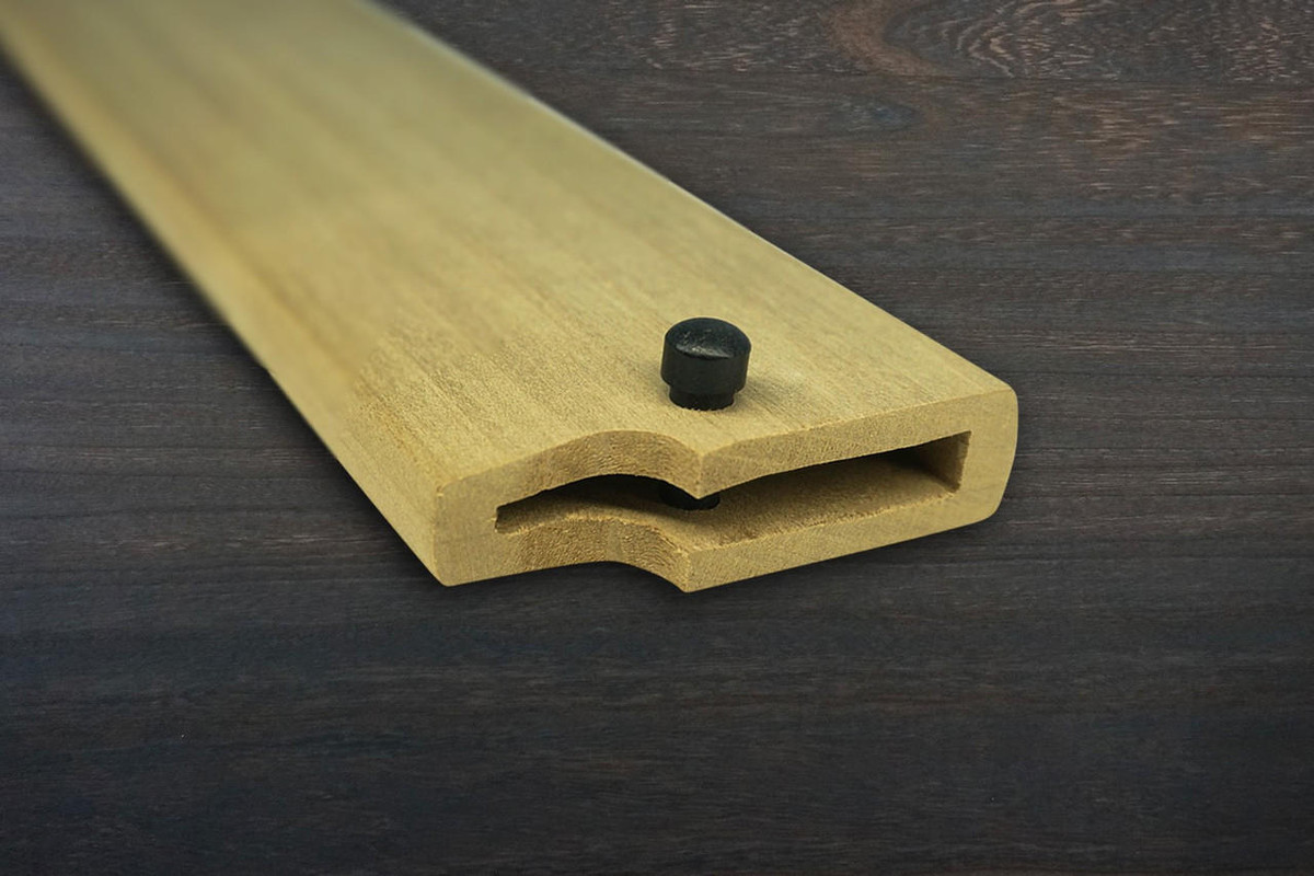 Left Handed Magnolia Saya Sheath with Ebony Pin for 300mm FuguhikiSashimi