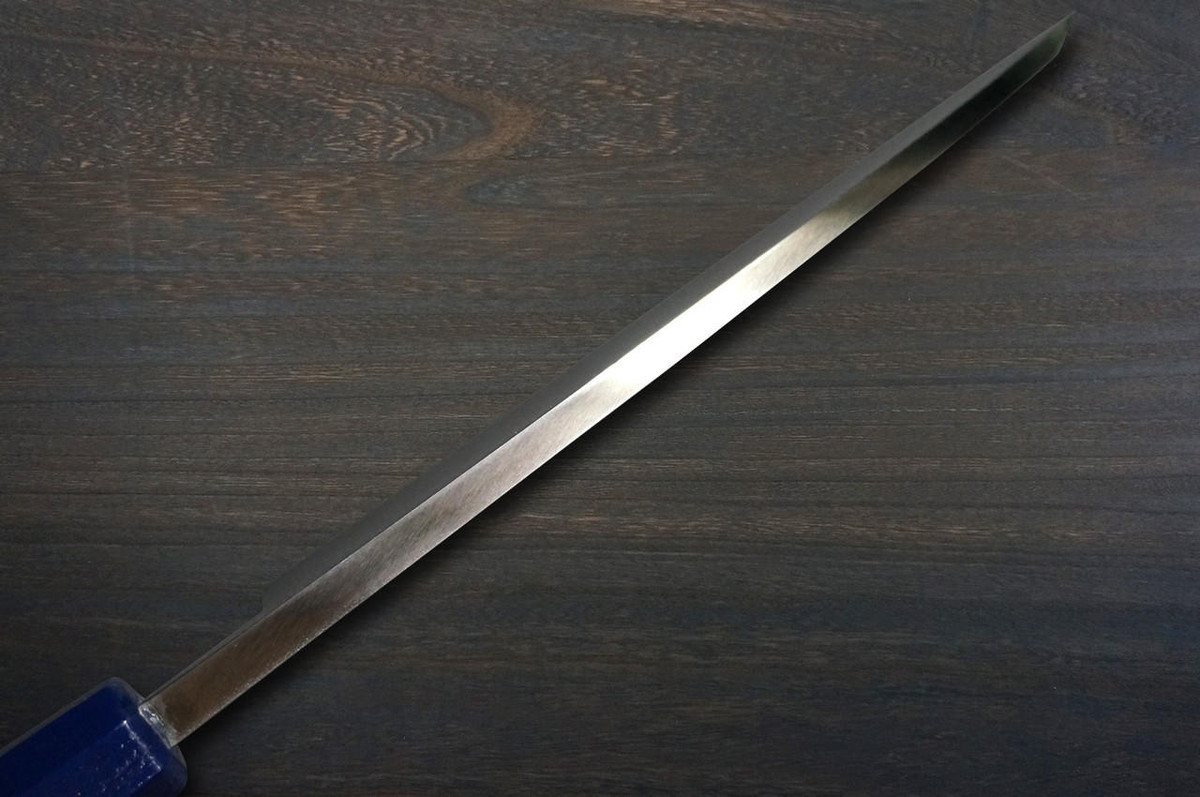 Sakai Takayuki INOX Japanese-style Nanairo Chefs Deba Knife 165mm ABS Resin Handle Blue-Pearl