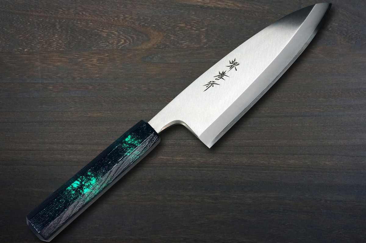 Sakai Takayuki INOX Japanese-style Nanairo Chef's Deba Knife 150mm