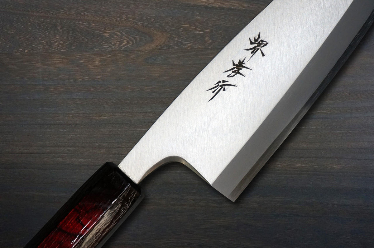 Sakai Takayuki INOX Japanese-style Nanairo Chefs Deba Knife 165mm ABS Resin Handle Wine-Tortoiseshell