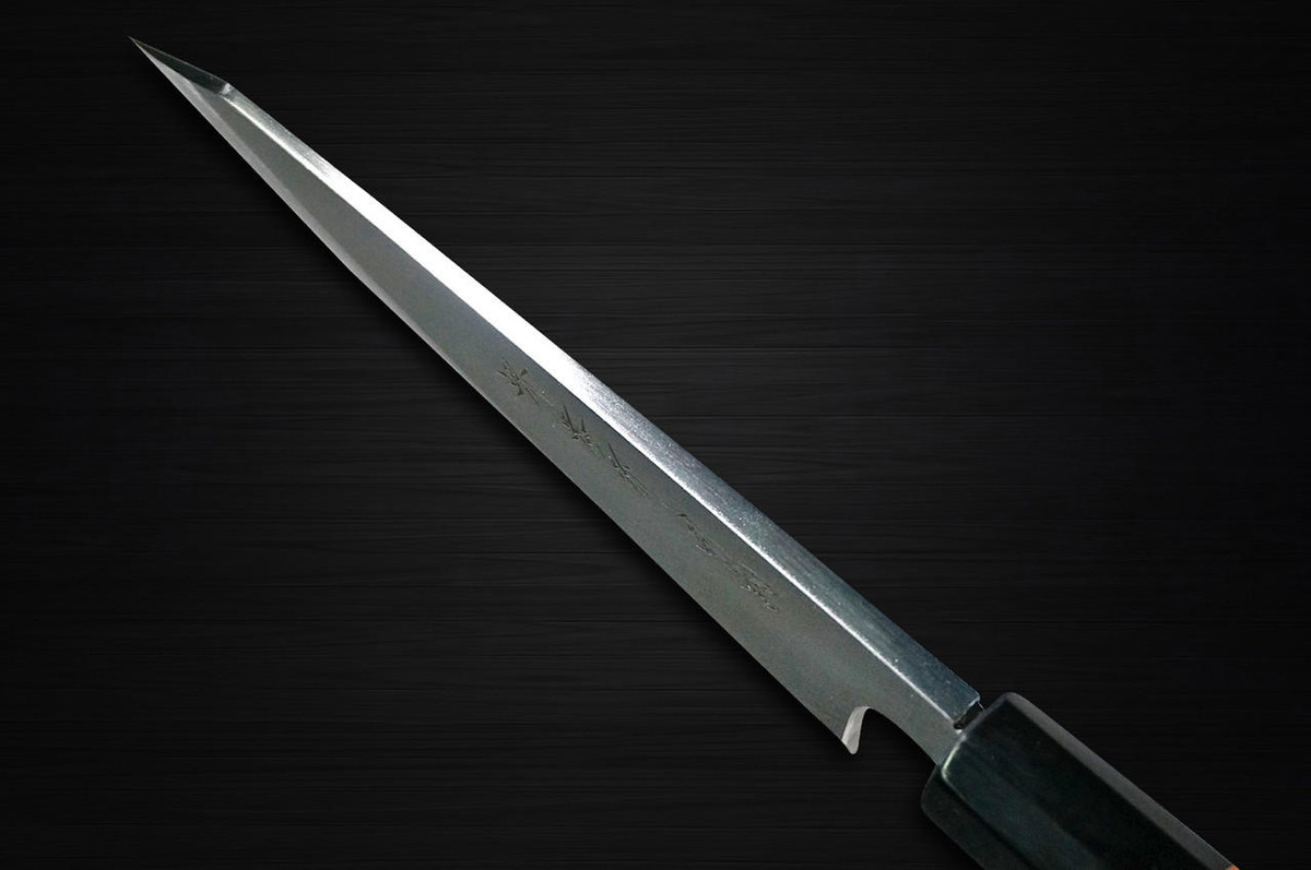 [Left Handed] Sakai Takayuki Tokujyo Supreme (White 2 steel) Japanese Chef's Wa-Garasuki(Boning) 180mm with Japanese Yew Handle 