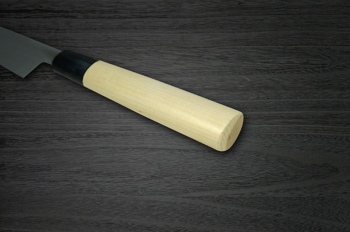 堺孝行Kasumitogi 水牛镡日本厨师用Fuguhiki（生鱼片） 300mm |日本刀